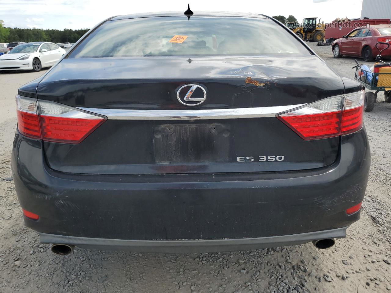 2013 Lexus Es 350 Black vin: JTHBK1GG3D2014009