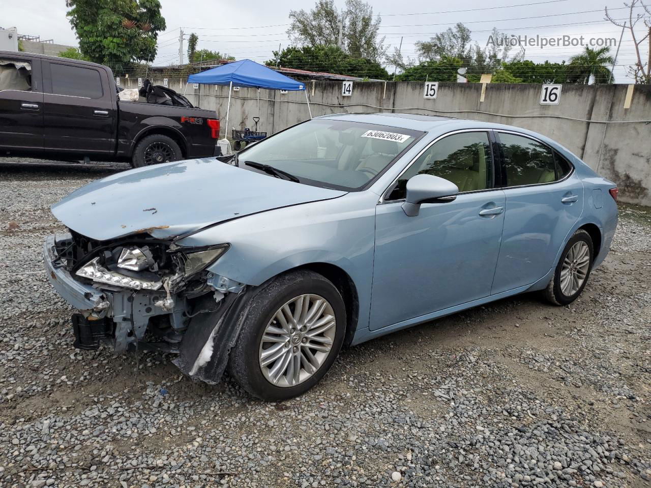 2013 Lexus Es 350 Blue vin: JTHBK1GG3D2014611