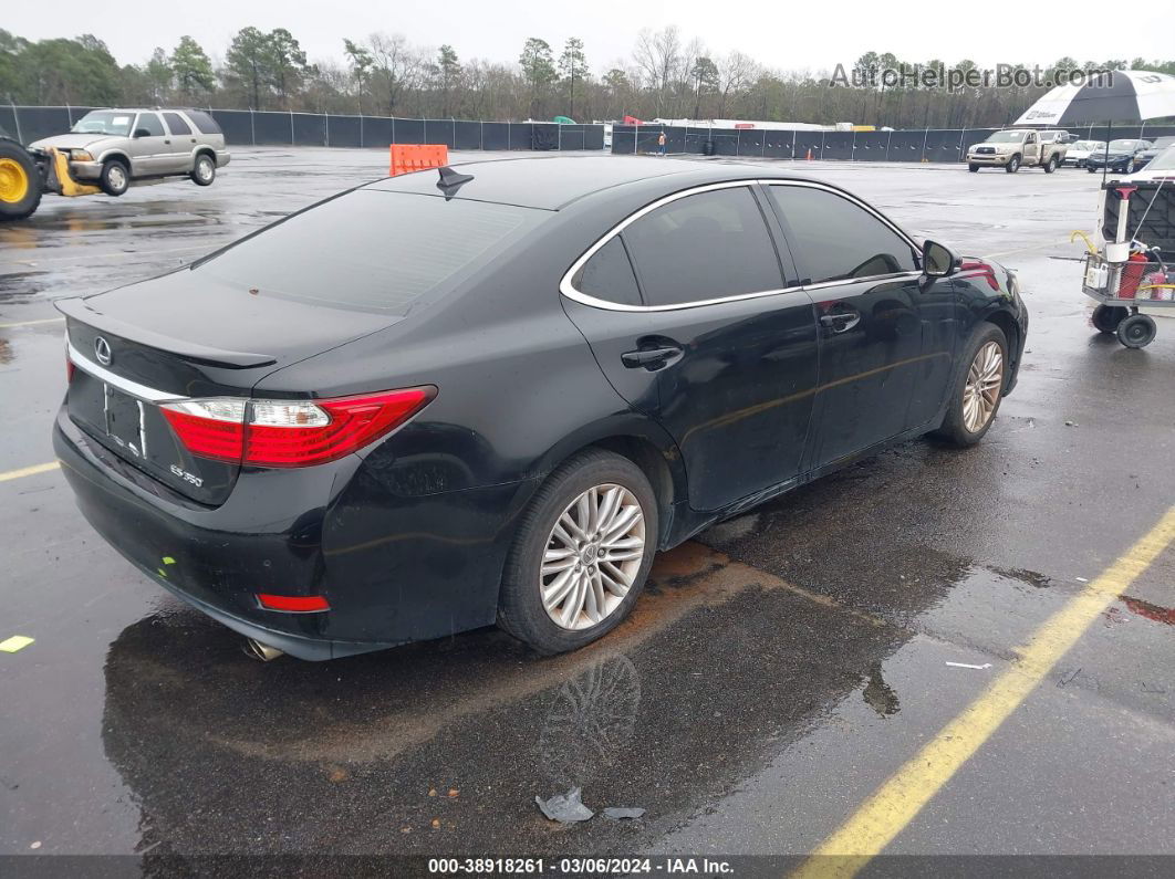 2013 Lexus Es 350   Black vin: JTHBK1GG3D2025513