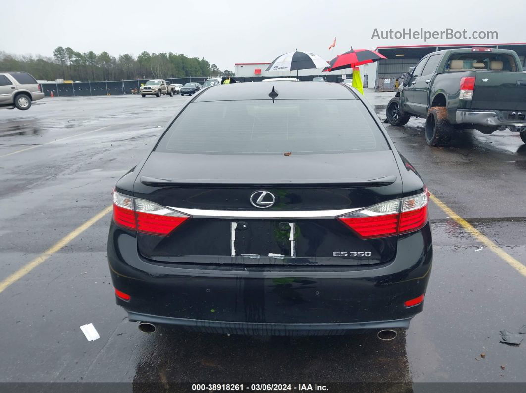 2013 Lexus Es 350   Black vin: JTHBK1GG3D2025513