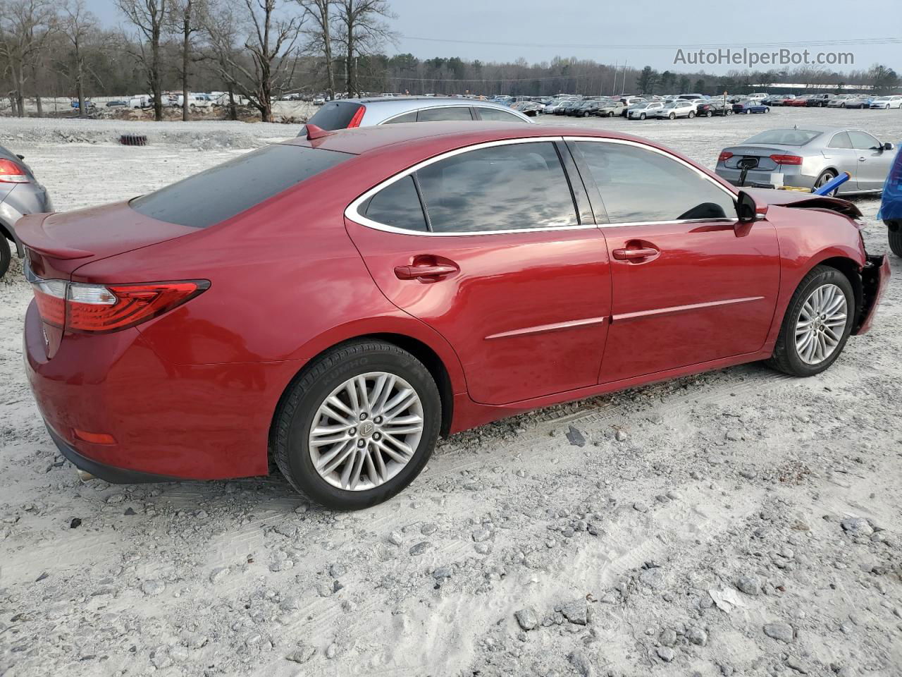 2013 Lexus Es 350 Red vin: JTHBK1GG3D2039315