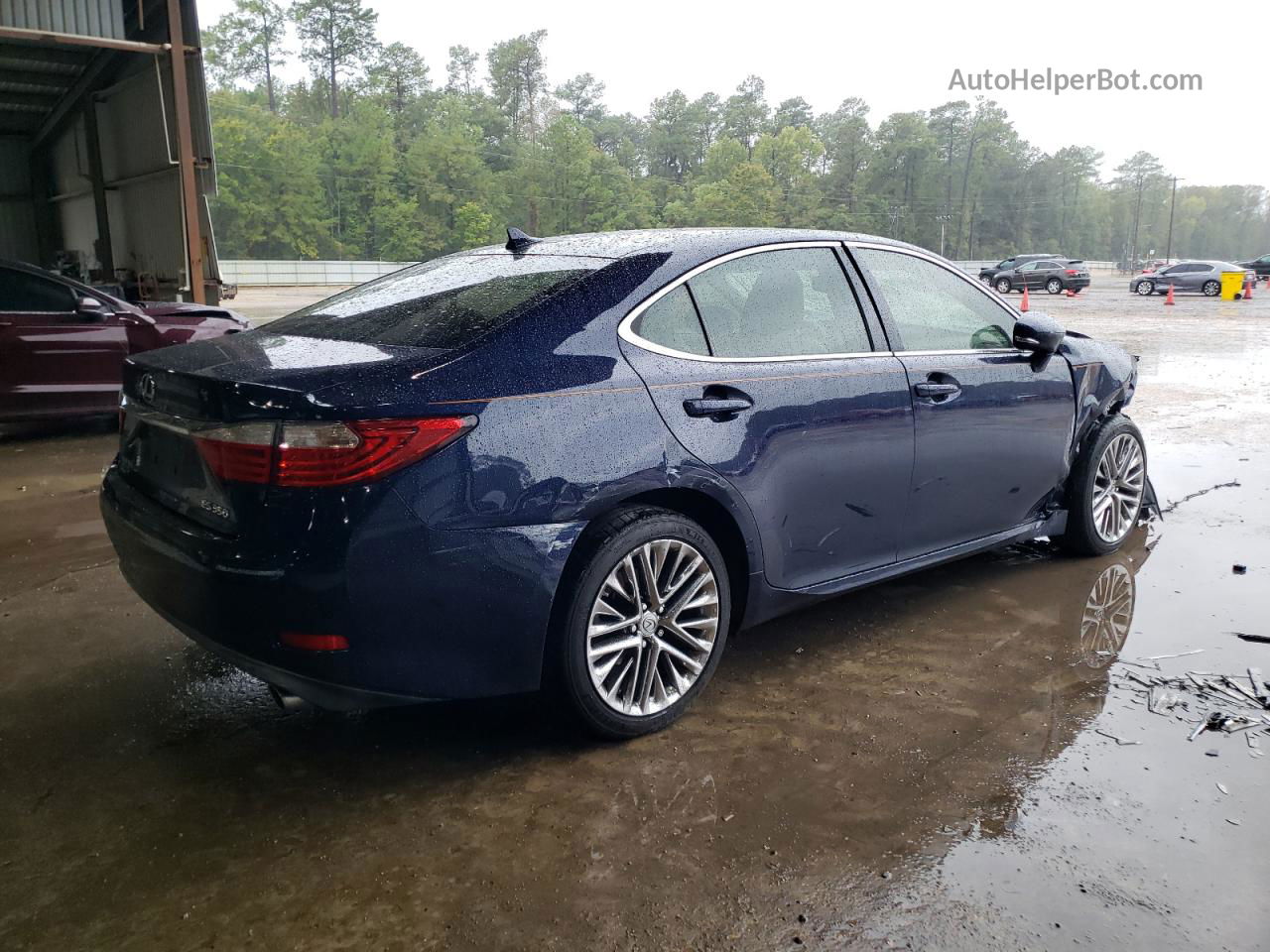 2013 Lexus Es 350 Blue vin: JTHBK1GG3D2069415