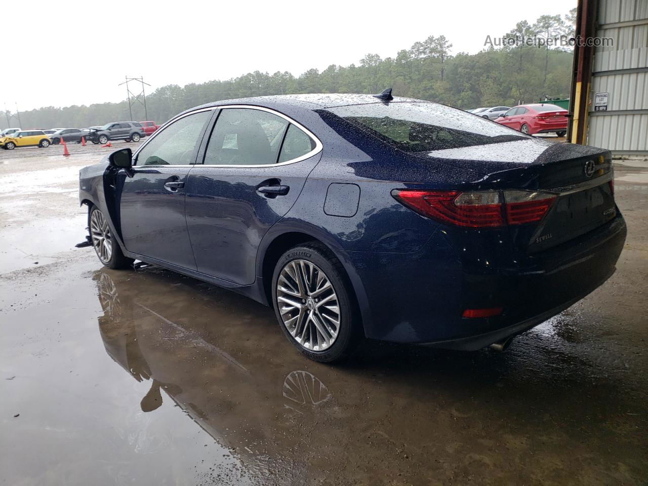 2013 Lexus Es 350 Blue vin: JTHBK1GG3D2069415