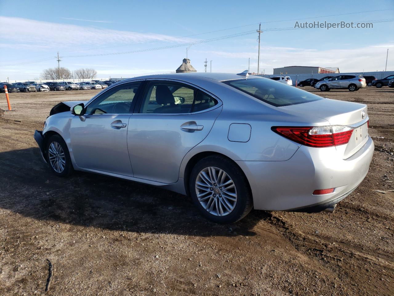 2013 Lexus Es 350 Silver vin: JTHBK1GG3D2080205