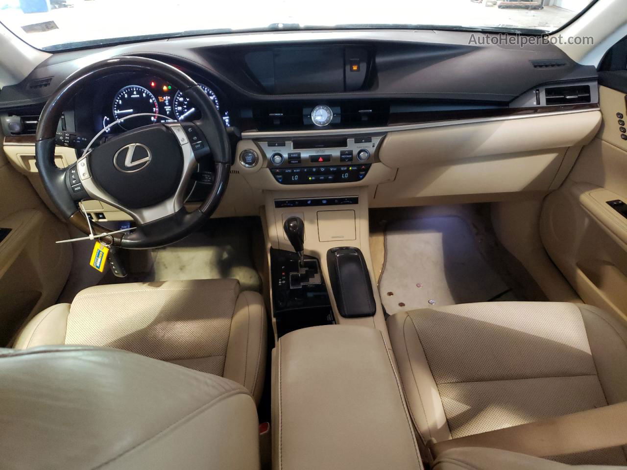 2014 Lexus Es 350 Черный vin: JTHBK1GG3E2102348