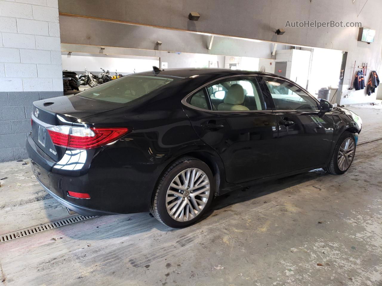 2014 Lexus Es 350 Black vin: JTHBK1GG3E2102348