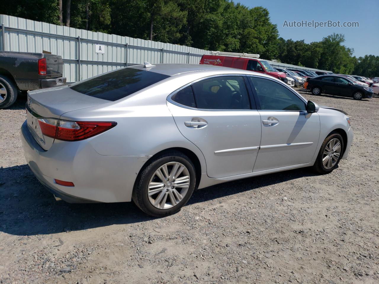 2014 Lexus Es 350 Silver vin: JTHBK1GG3E2112653