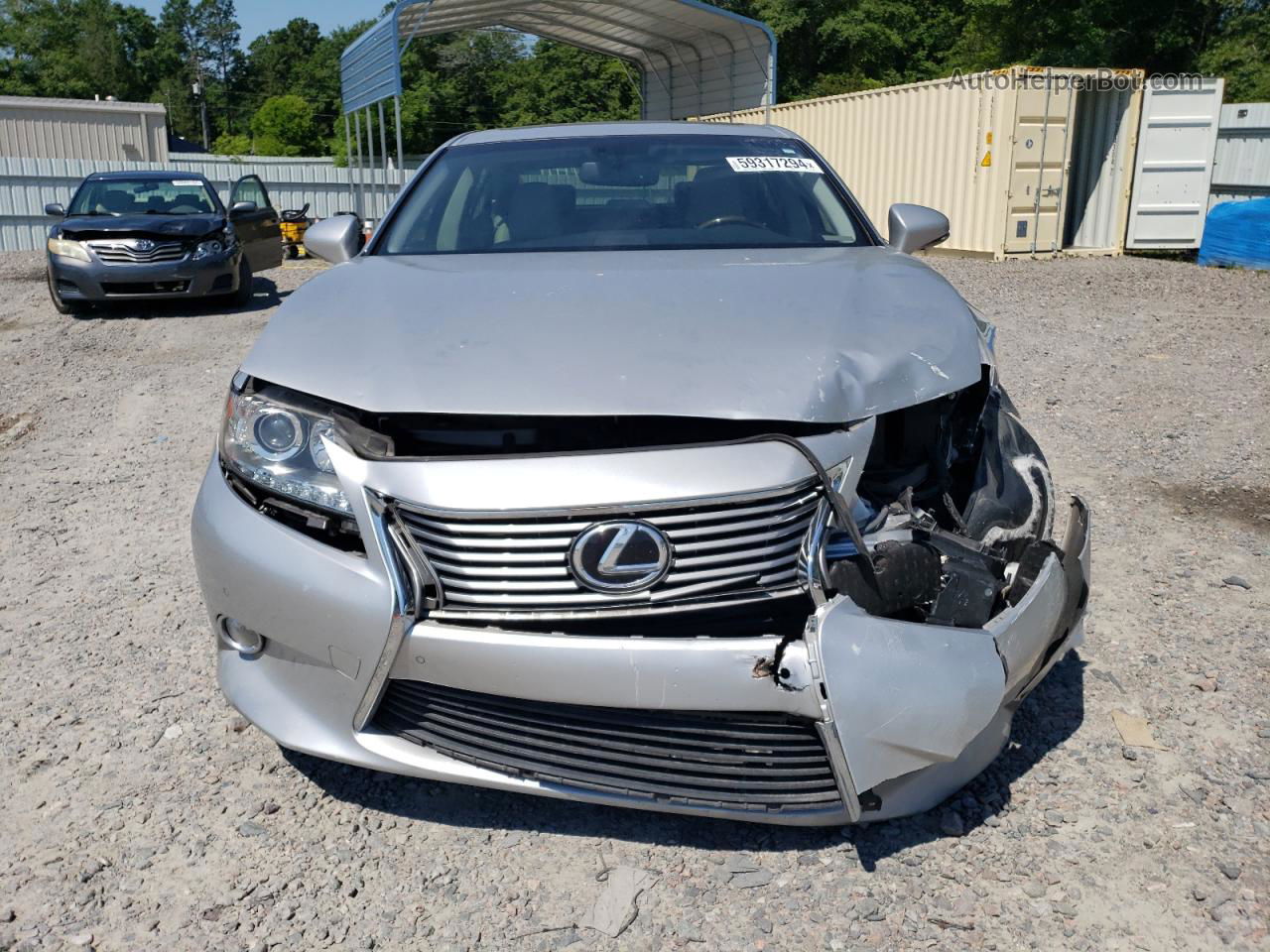 2014 Lexus Es 350 Silver vin: JTHBK1GG3E2112653