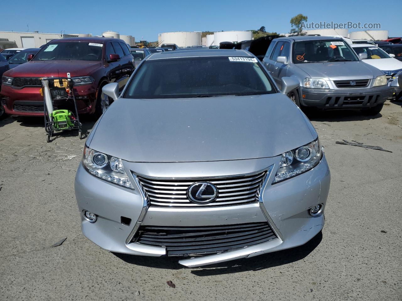 2014 Lexus Es 350 Silver vin: JTHBK1GG3E2113124