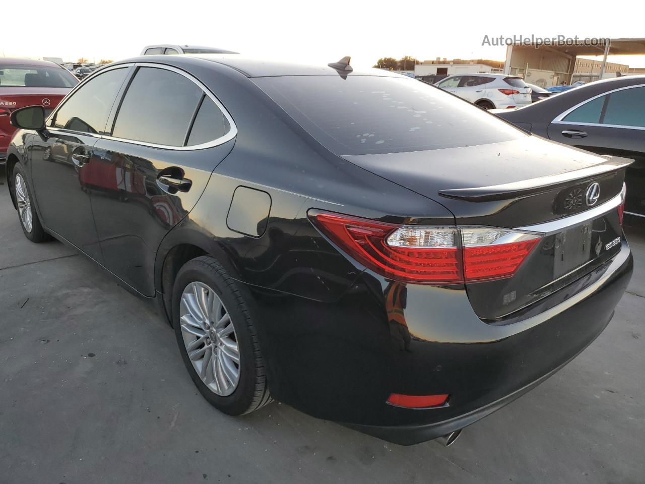 2014 Lexus Es 350 Black vin: JTHBK1GG3E2118954