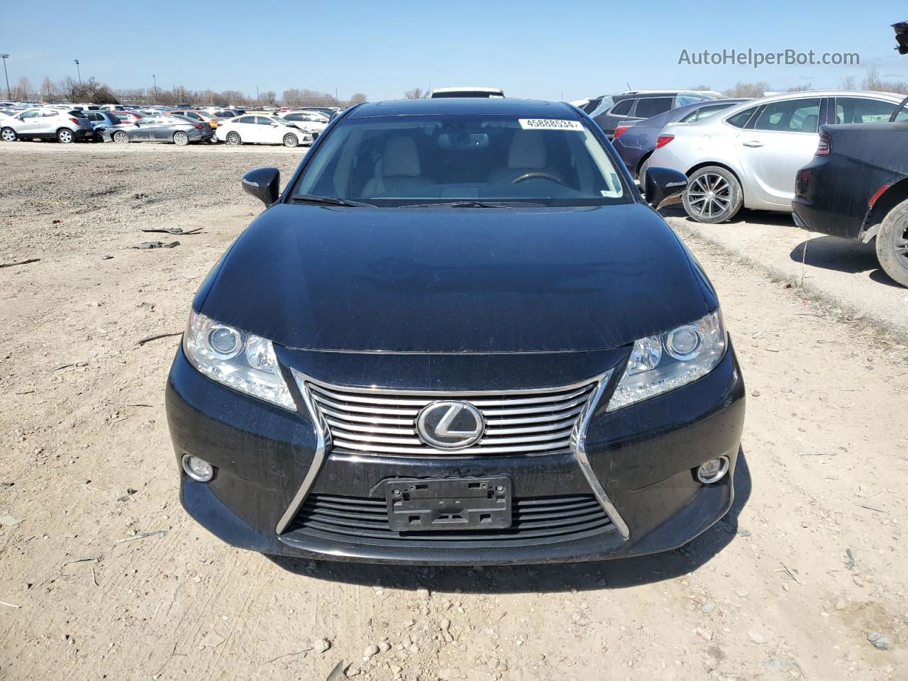 2014 Lexus Es 350 Черный vin: JTHBK1GG3E2139870