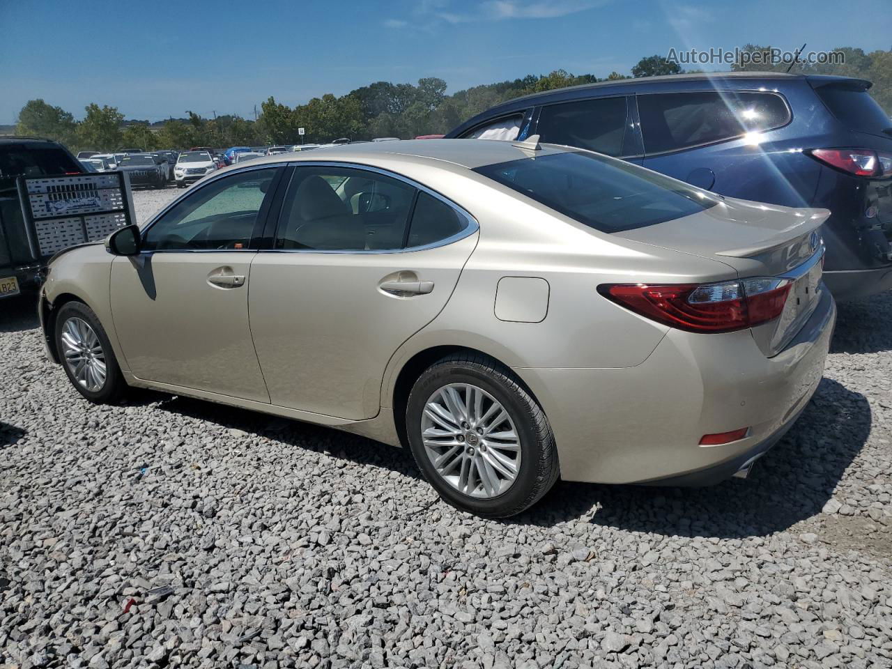 2014 Lexus Es 350 Beige vin: JTHBK1GG3E2140761