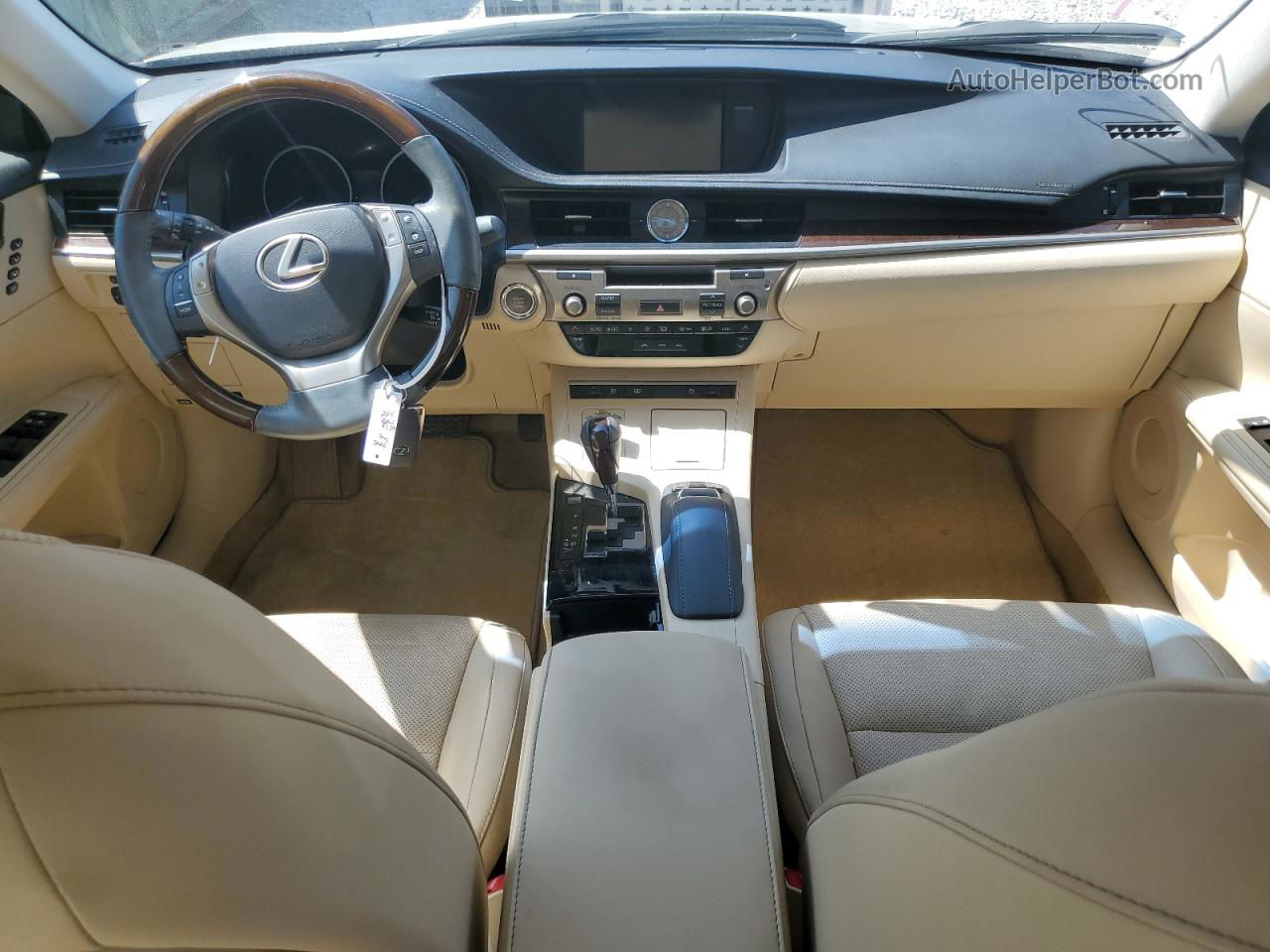 2014 Lexus Es 350 Beige vin: JTHBK1GG3E2140761