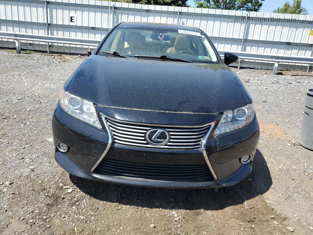 2014 Lexus Es 350 Черный vin: JTHBK1GG3E2144518