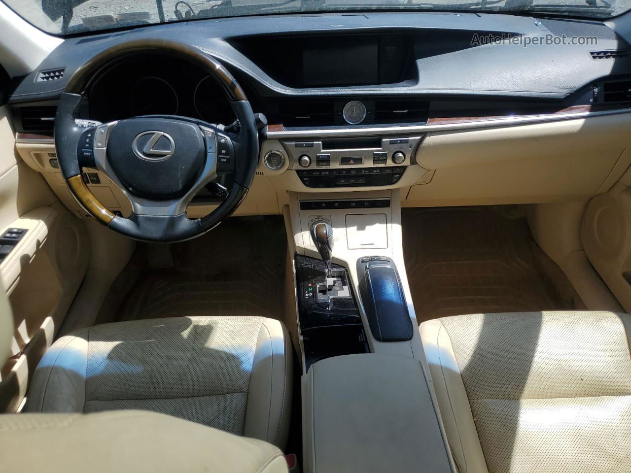 2014 Lexus Es 350 Черный vin: JTHBK1GG3E2144518