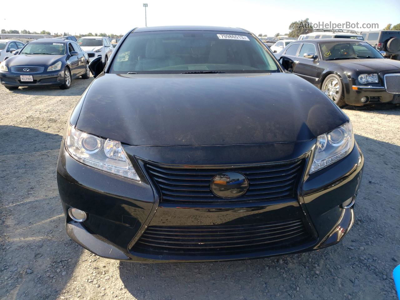 2015 Lexus Es 350 Black vin: JTHBK1GG3F2160140