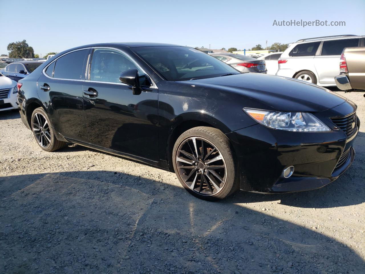 2015 Lexus Es 350 Black vin: JTHBK1GG3F2160140