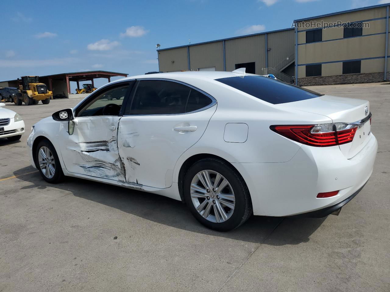 2015 Lexus Es 350 White vin: JTHBK1GG3F2166276