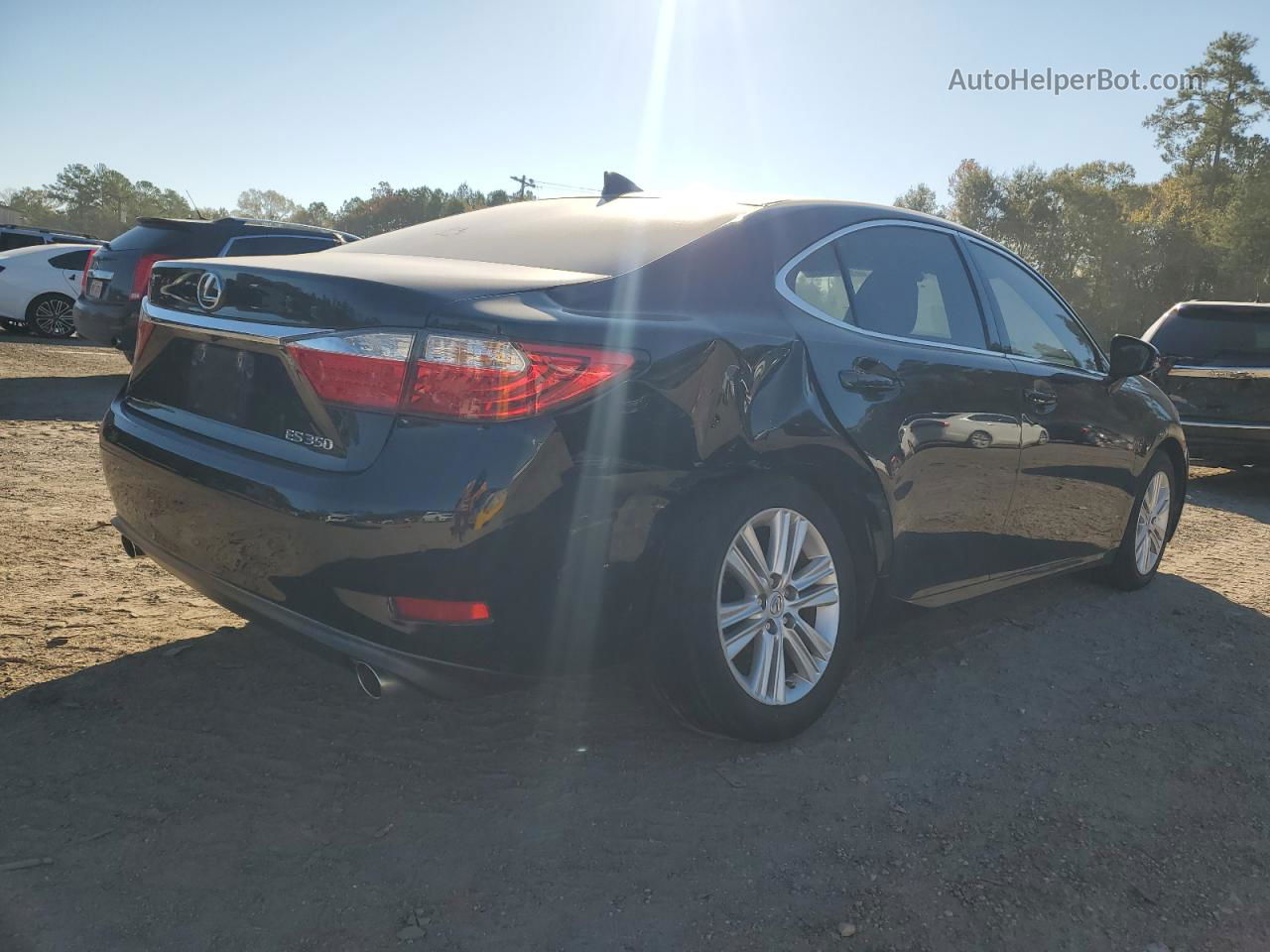 2015 Lexus Es 350 Black vin: JTHBK1GG3F2172689