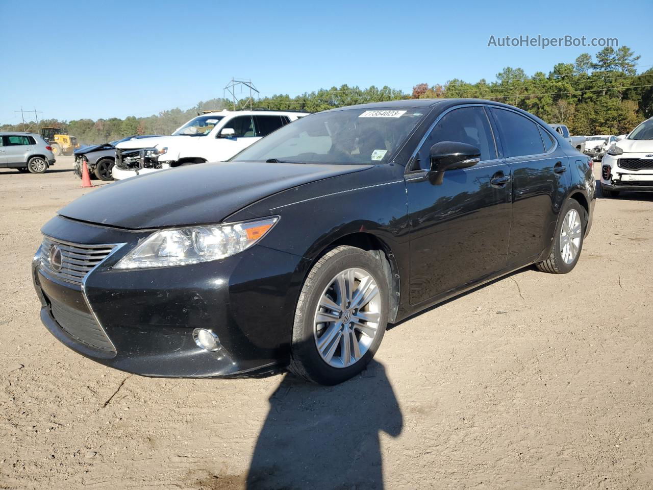 2015 Lexus Es 350 Black vin: JTHBK1GG3F2172689