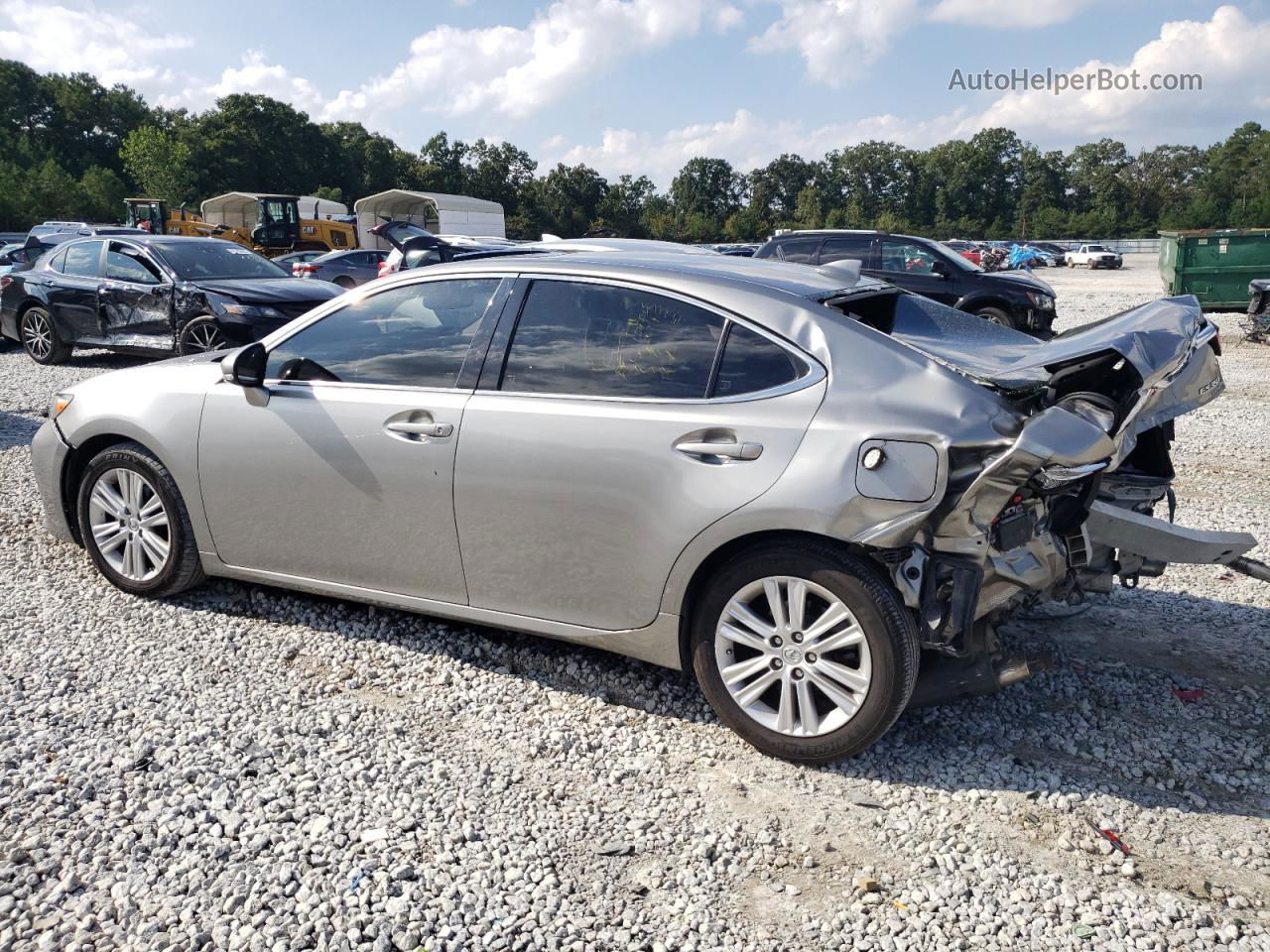 2015 Lexus Es 350 Silver vin: JTHBK1GG3F2179111