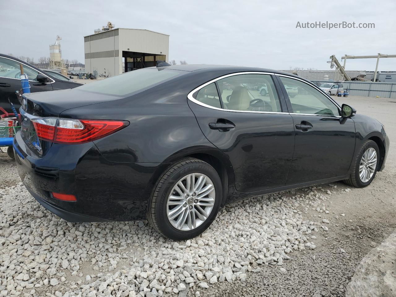 2015 Lexus Es 350 Черный vin: JTHBK1GG3F2180596