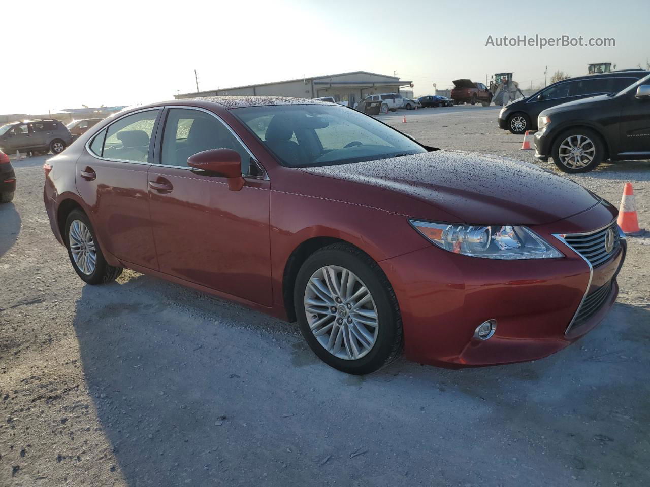 2015 Lexus Es 350 Red vin: JTHBK1GG3F2186298