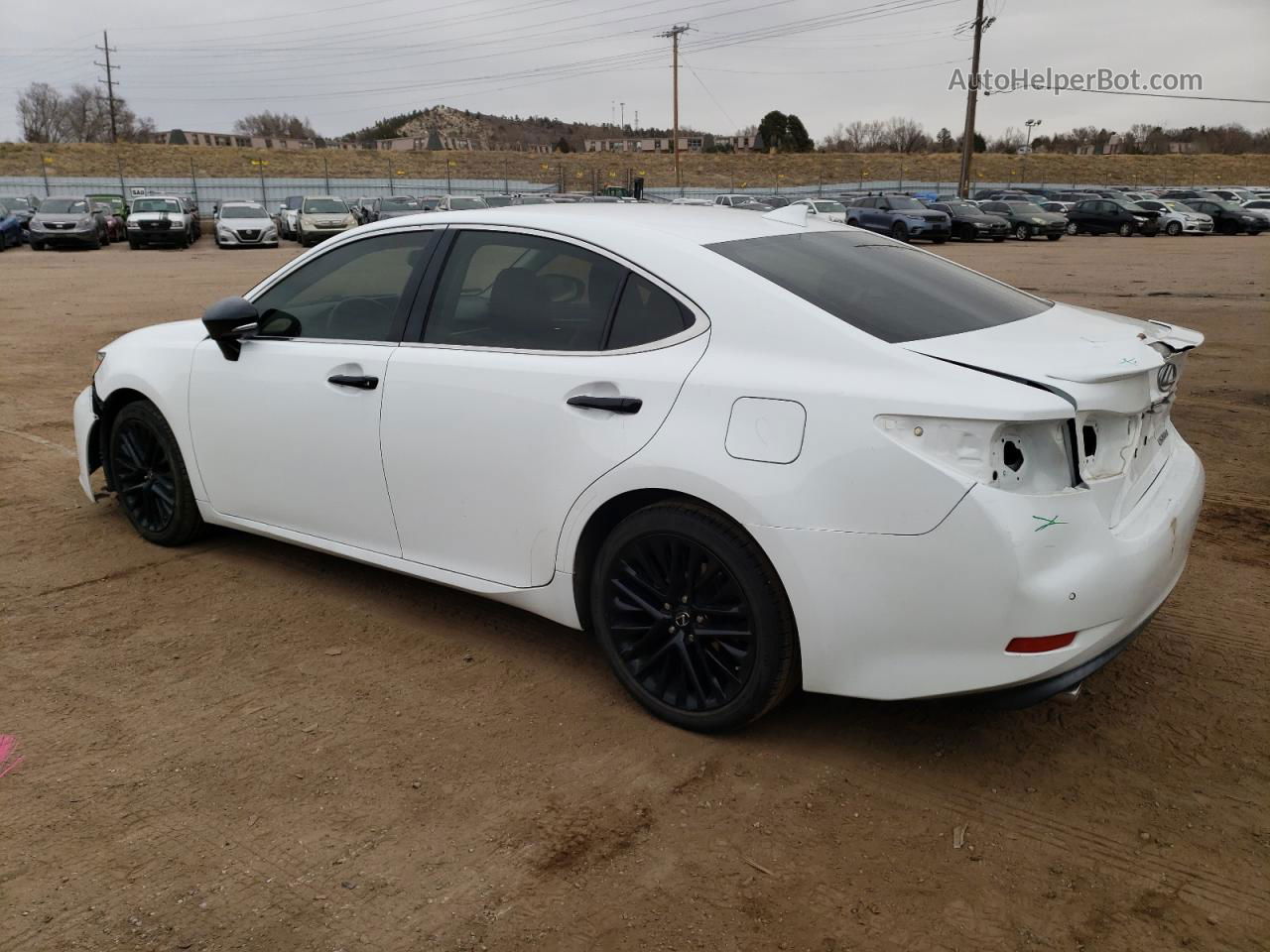 2015 Lexus Es 350 Белый vin: JTHBK1GG3F2187418