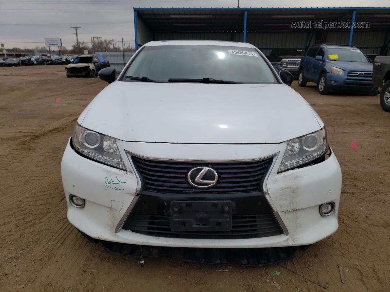 2015 Lexus Es 350 Белый vin: JTHBK1GG3F2187418