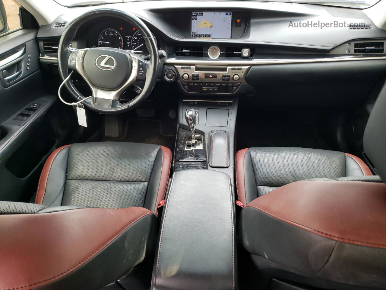 2015 Lexus Es 350 Белый vin: JTHBK1GG3F2187418