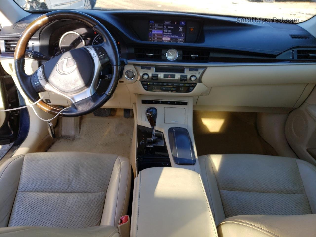 2015 Lexus Es 350 Синий vin: JTHBK1GG3F2190061