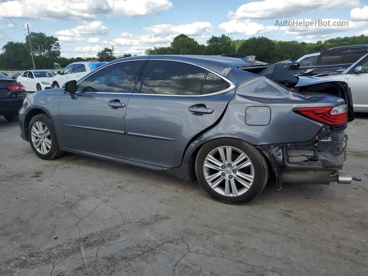2015 Lexus Es 350 Gray vin: JTHBK1GG3F2197074