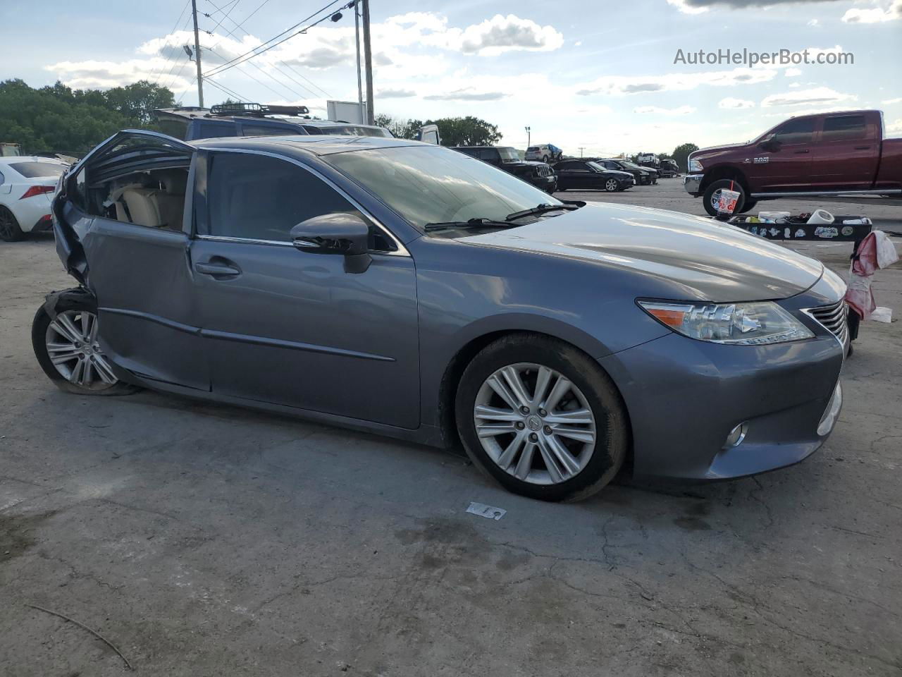 2015 Lexus Es 350 Gray vin: JTHBK1GG3F2197074