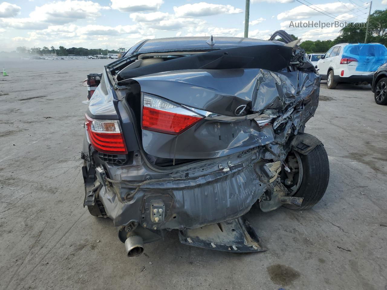 2015 Lexus Es 350 Gray vin: JTHBK1GG3F2197074