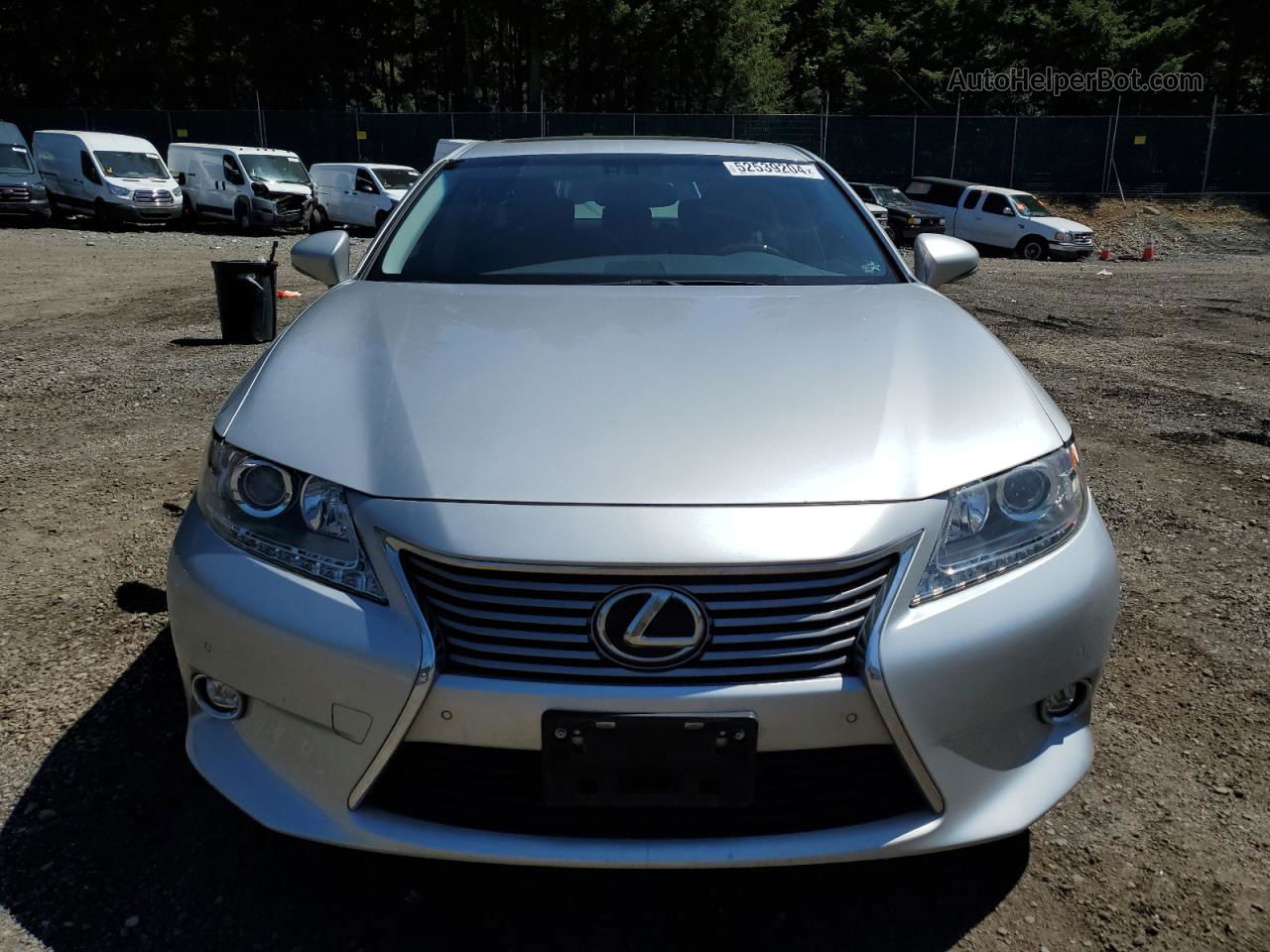 2015 Lexus Es 350 Silver vin: JTHBK1GG3F2199181