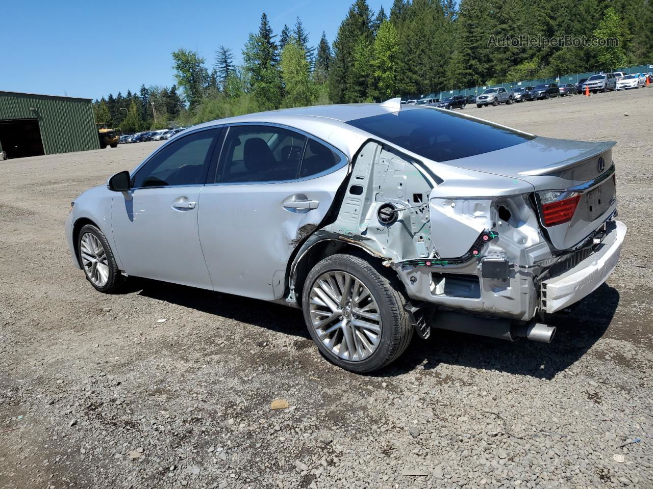 2015 Lexus Es 350 Silver vin: JTHBK1GG3F2199181