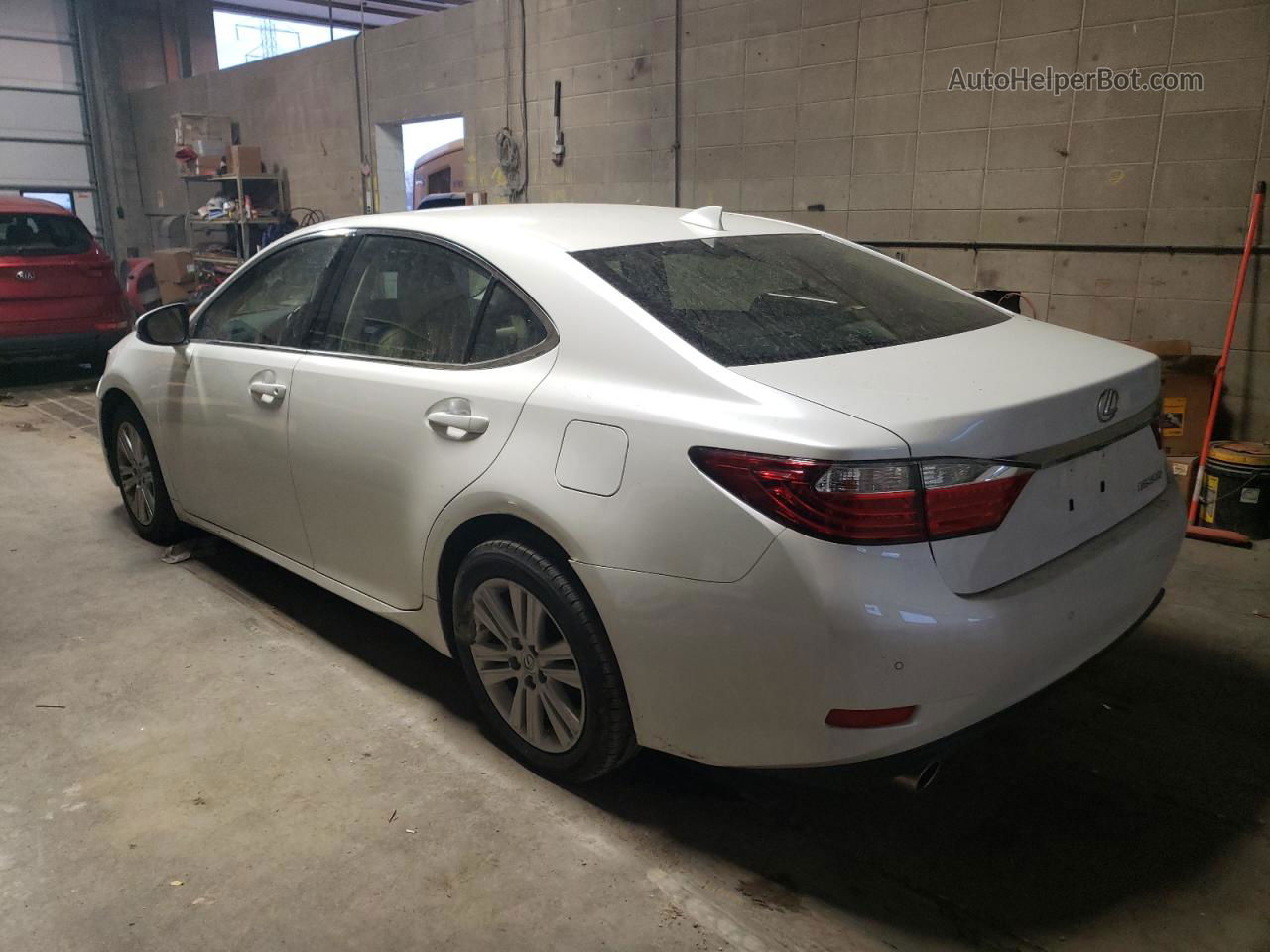 2015 Lexus Es 350 White vin: JTHBK1GG3F2205108