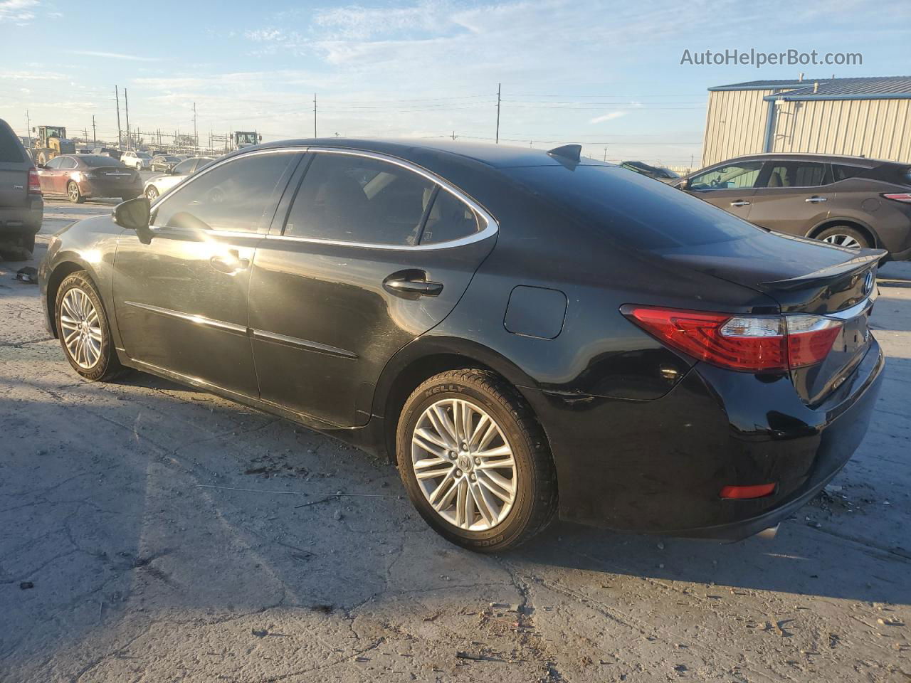 2015 Lexus Es 350 Черный vin: JTHBK1GG3F2207229