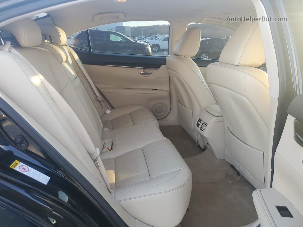 2015 Lexus Es 350 Черный vin: JTHBK1GG3F2207229