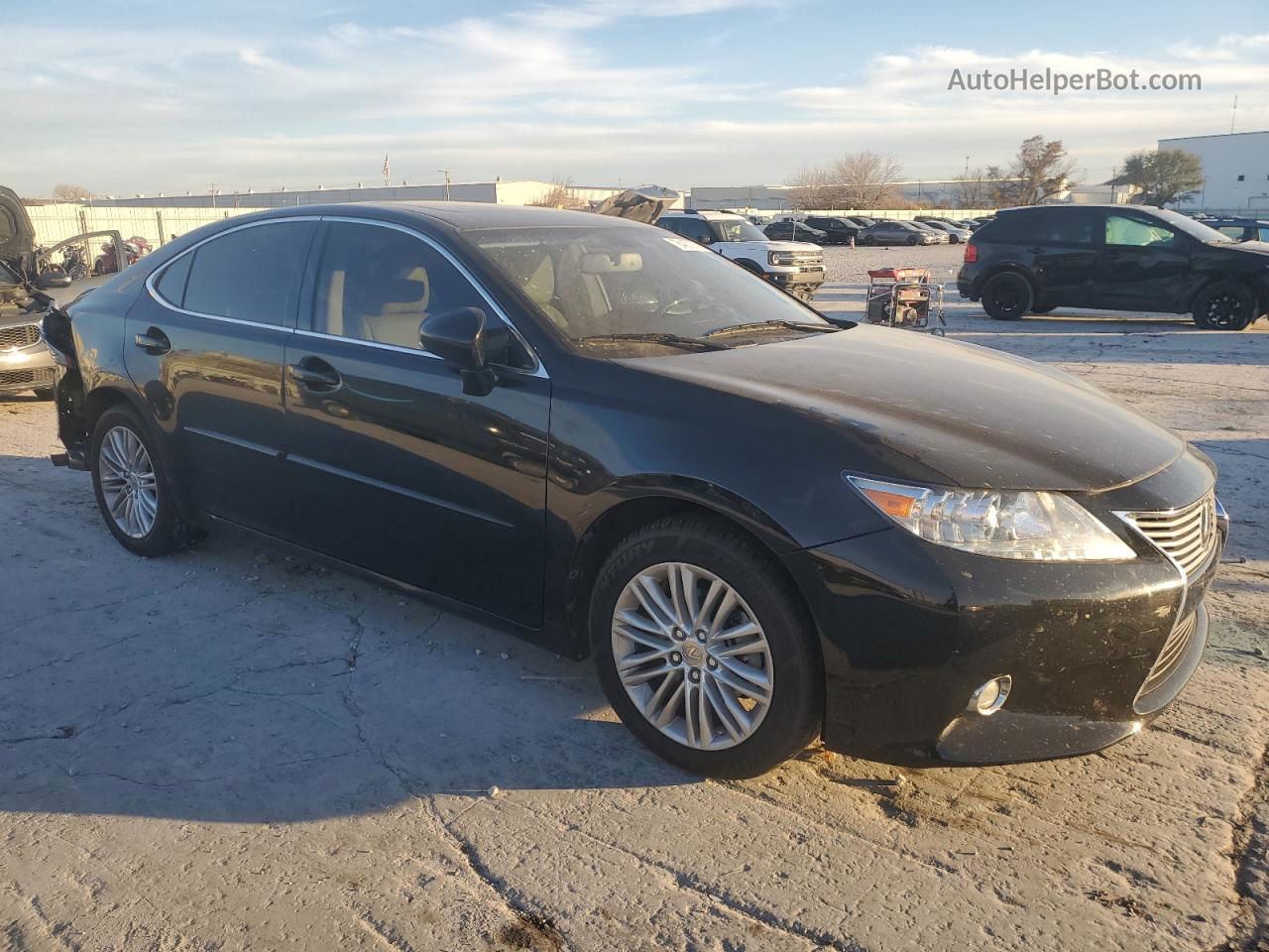 2015 Lexus Es 350 Black vin: JTHBK1GG3F2207229