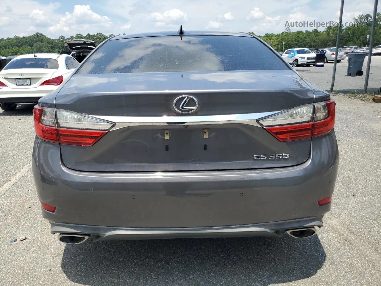 2016 Lexus Es 350 Gray vin: JTHBK1GG3G2221620