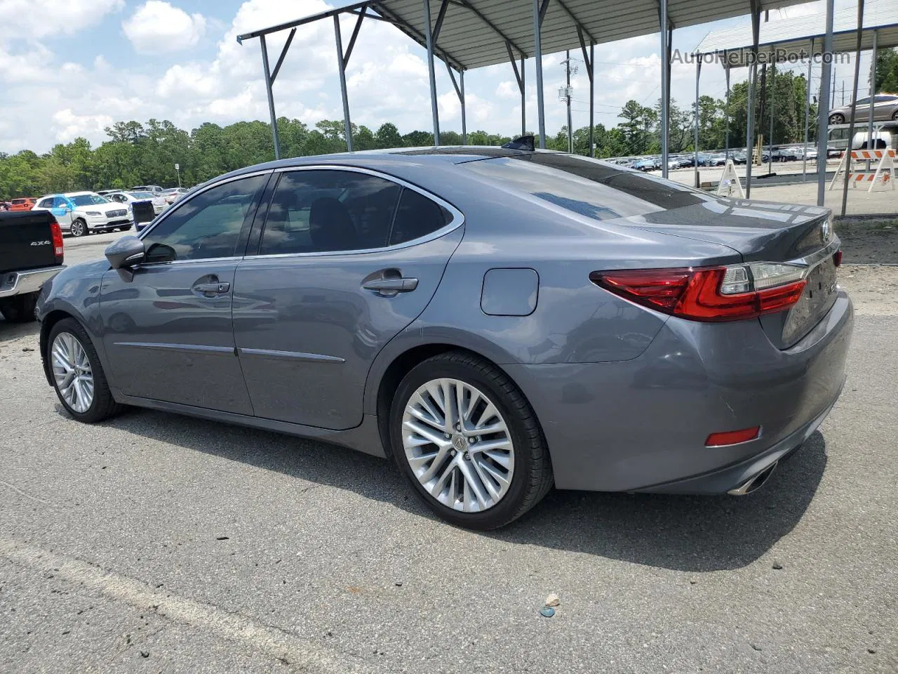 2016 Lexus Es 350 Gray vin: JTHBK1GG3G2221620