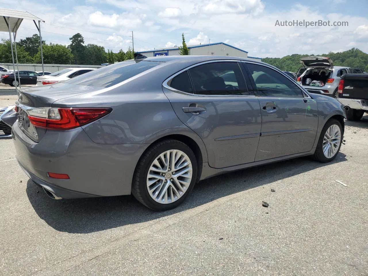 2016 Lexus Es 350 Gray vin: JTHBK1GG3G2221620