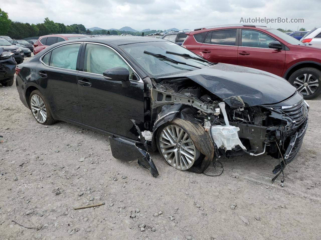 2016 Lexus Es 350 Black vin: JTHBK1GG3G2224372