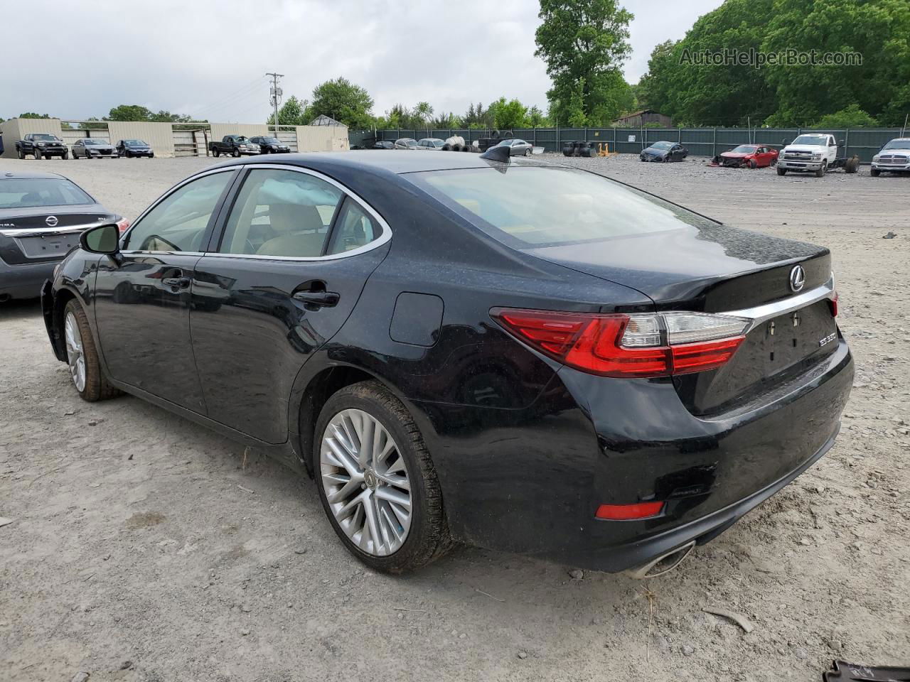 2016 Lexus Es 350 Черный vin: JTHBK1GG3G2224372