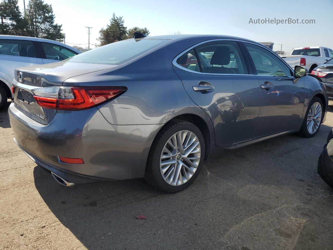 2016 Lexus Es 350 Gray vin: JTHBK1GG3G2228471