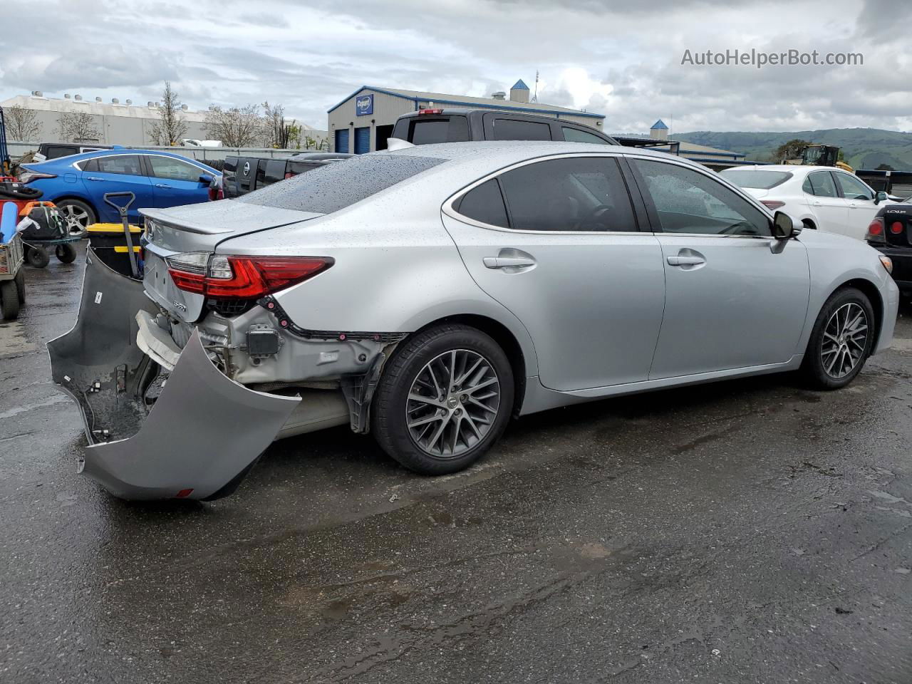 2016 Lexus Es 350 Silver vin: JTHBK1GG3G2230382