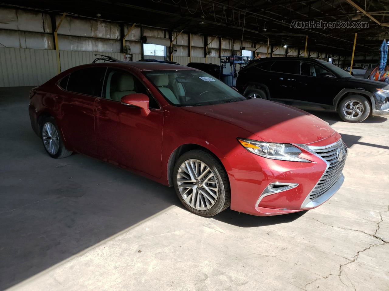 2016 Lexus Es 350 Red vin: JTHBK1GG3G2237753