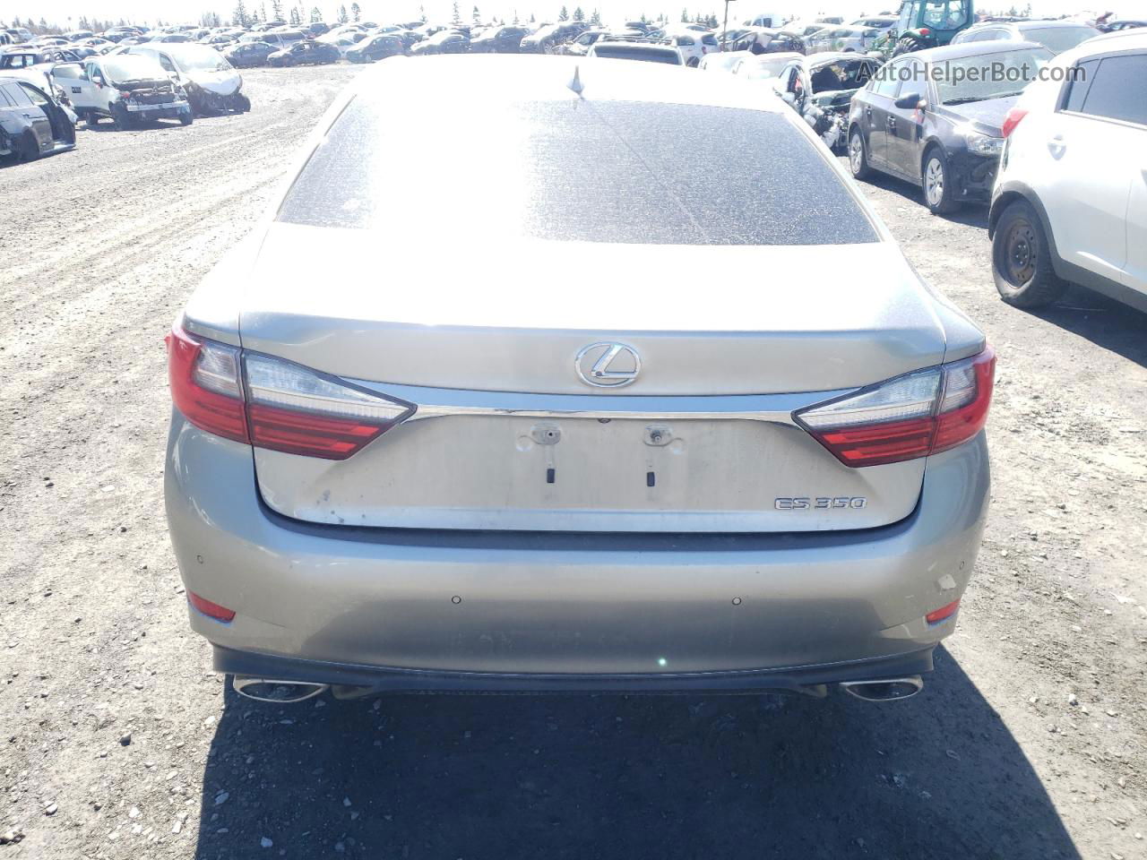 2017 Lexus Es 350 Gray vin: JTHBK1GG3H2249225