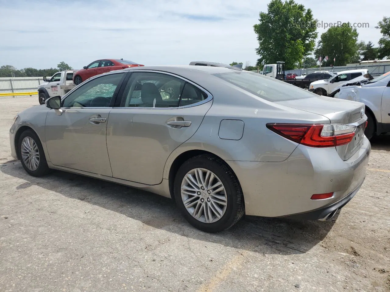 2017 Lexus Es 350 Gray vin: JTHBK1GG3H2256899